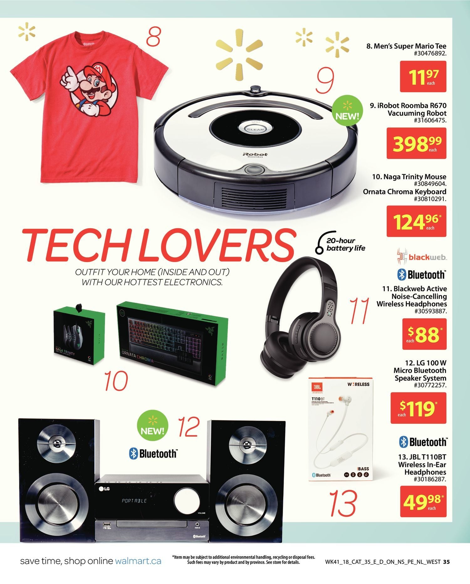 Walmart Weekly Flyer Giftbook Holiday Magic Starts With - boom blaster headphones roblox