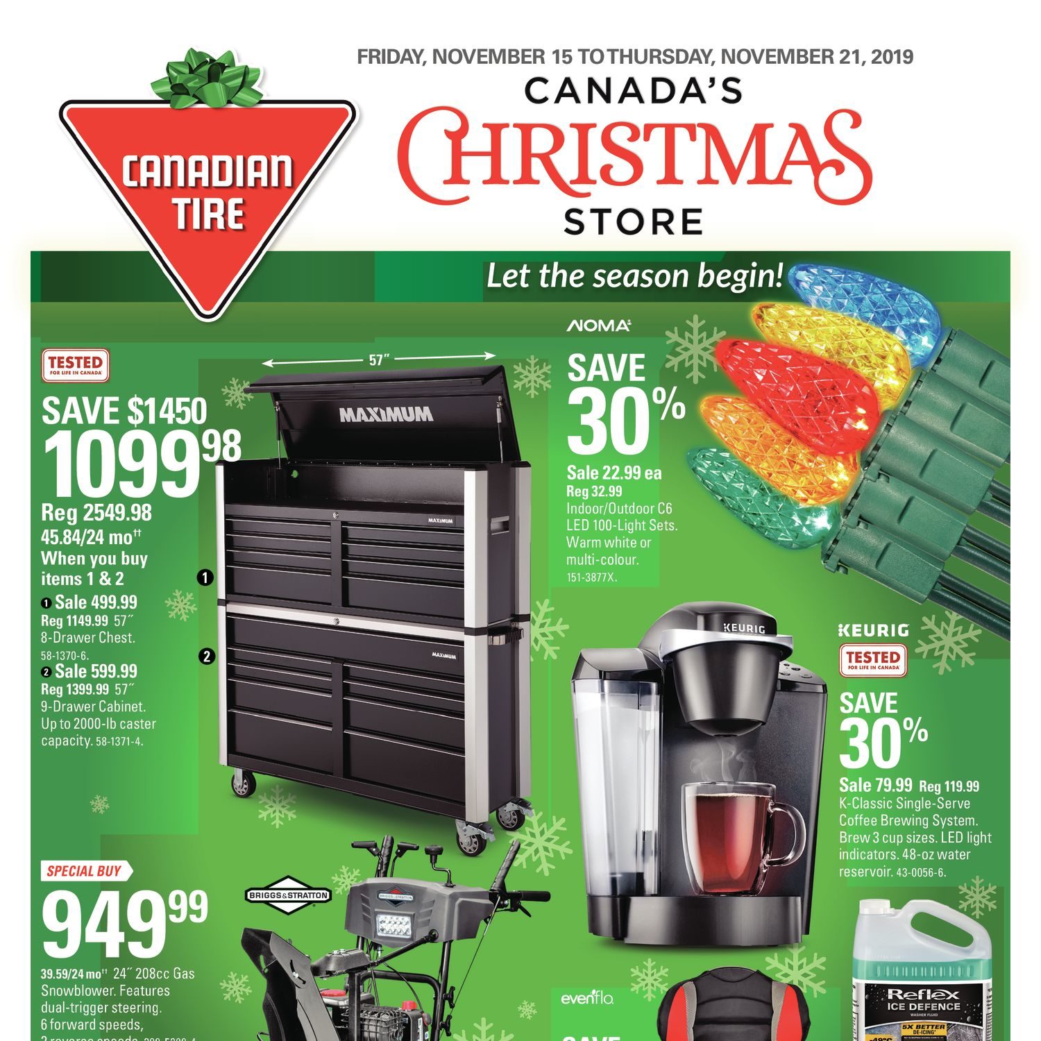 Canadian Tire Weekly Flyer Weekly Canada S Christmas Store