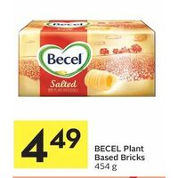 Becel Plant Based Bricks