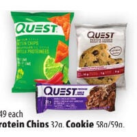 Quest Protein Chips, Cookie, Peanut Butter Cups or Bar