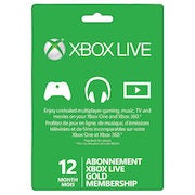 Xbox Live 12-Month Gold Membership - With Purchase of Any Xbox Console - $44.99 ($15.00 off)