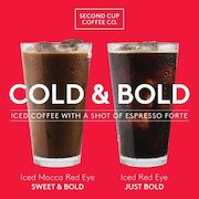 Second Cup: Get a Free Iced Coffee Sample from 2 PM through 4 PM, Today Only!