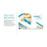 Roam Mobility 4G LTE 3-in-1 US & Mexico Travel SIM Card - $4.95 ($5.00 off)