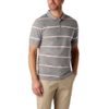 Denver Hayes - Modern Fit Everyday Short-sleeve Thin Stripe Pique Polo - $14.88