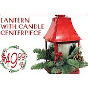 Lantern With Candle Centerpiece  - $49.99