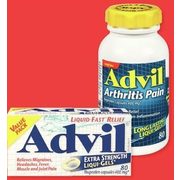Advil Extra Or Regular Strength Or Arthritis Pain Relief Liqui-Gels  - $18.99
