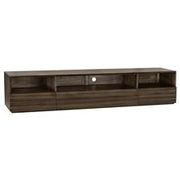 Atelier - Retro - Teak Media Console With Striped Pattern - $831.99 ($468.00 Off)