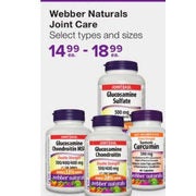 Webber Naturals Joint Care - $14.99-$18.99