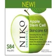 Niko Organics Apple Stem Cell Skincare Kit  - $84.00