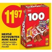 Nestle Favourites Mini Bars - $11.97