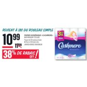 Cashmere Bathroom Tissue - $10.99 (38% off)
