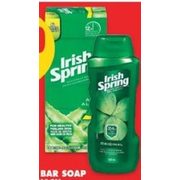 Irish Spring Bar Soap Or Body Wash - $3.00
