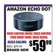 Amazon Echo Dot - $59.99