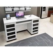 Morvan Contemporary Desk with Keyboard Tray - $299.99 ($200.00 off)