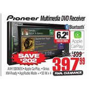 Pioneer Multimedia DVD Receiver - $397.99 ($202.00 off)
