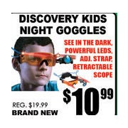 Discovery Kids Night Goggles - $10.99