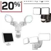 Outdoor Security Lights - 20%  off