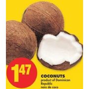Coconuts - $1.47