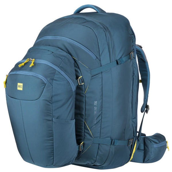 Mec store travel backpack