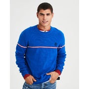 AE Retro Athletic Crewneck Sweater - $26.56