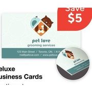 Deluxe Business Cards - Starting at $14.99 ($5.00 off)