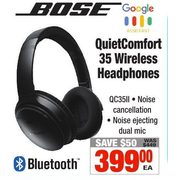 Bose QuietComfort 35 Wireless Headphones - $399.00 ($50.00 off)