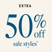 J.Crew: EXTRA 50% off Sale Styles