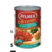 Aylmer Accents Stewed Tomatoes - 3/$5.00