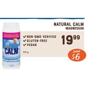 Natural Calm Magnesium - $19.99 ($6.00 off)