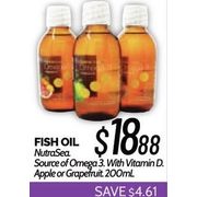 Nutrasea Fish Oil - $18.88 ($4.61 off)