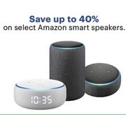Amazon Smart Speakers - Up to 40% off