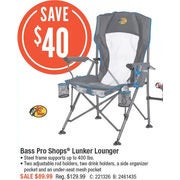 Bass Pro Shops Lunker Lounger Fishing Chair