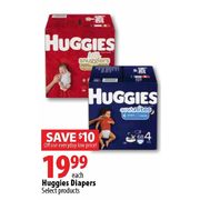 Huggies Diapers - $19.99 ($10.00 off)
