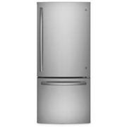 GE Appliances 20.09-Cu. Ft. Stainless Steel Bottom-Freezer Fridge - $1299.00