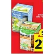 Summer Fresh Mini Hummus or Dips - $2.99