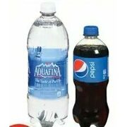 Aquafina Water Roar Organic or Pepsi Beverages - 3/$5.00