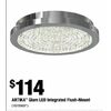 Artika Glam LED Integrated Flush-Mount  - $114.00