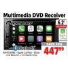 Pioneer Multimedia DVD Receiver - $447.99 ($90.00 off)