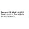Britox Baby Accessories  - $129.99-$167.99 (Up to $50.00 off)
