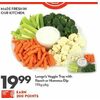 Longo's Veggie Tray With Ranch Or Hummus Dip - $19.99
