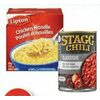 Stagg Chili or Lipton Soup - $2.99