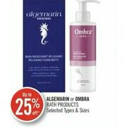 Algemarin Or Ombra Bath Products - Up to 25% off