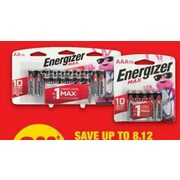 Energizer Max Batteries - $6.88 (Up to $8.12 off)