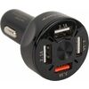 Black or White 5.2A 4-Port Car Charger - $9.99 (30% off)