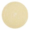 Bee & Willow™ Two-tone Braided Round Placemat In Okra - $4.99 ($2.01 Off)