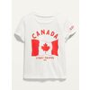 2022 Canada Flag Graphic T-Shirt For Girls - $5.00 ($3.00 Off)