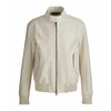 Zegna - Lambskin Leather Solid Blouson Jacket - $5556.99 ($1853.01 Off)