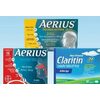 Aerius or Claritin Allergy Products - Up to 15% off