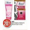 Nair Hair Removal Products - Up to 20% off