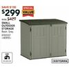 Craftsman Small Outdoor Storage - $299.00 ($130.00 off)